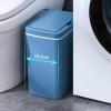Tyenaza 14L Smart Induction Trash Can, 30cm Touchless Motion Sensor Automatic Garbage Can with Lid for Bedroom, Bathroom, Toilet Office(Blue) view 2
