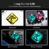 Nouiroy Double-Side Baby on Board Sign with Suction Cups, Reflective Surf Baby On Board PVC Car Decals Cute Reflective Baby Safety Warning Car Decal (Koala, Yellow) view 4