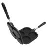 Double Sided Pancake Pan, Anti Stick Coating Double Sided Frying Pan Aluminum Alloy Multifunctional Egg Omelette Pan for Wheel Pie Bread Egg view 1
