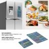 SUNFECILI Air Fryer Cheat Sheet Set Air Fryer Accessories Cook Times Chart Cookbook Recipe Card Meat Temp Guide Kitchen Fryer Magnet Sheet Cooking Frying Time Reference Guide view 4