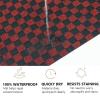 LITA 2'~82' Custom Sizes Runner Rug Mat Indoor Outdoor Utility Carpet,Area Rugs with Non Slip Rubber Backing for Hallway Kitchen Entryway Balcony Garage Stair Laundry, Checked Red, 2ft x 50ft view 3