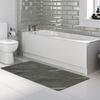 Fasward Bathroom Mat Toilet Runner Rug Custom Size Non Slip Quick Dry Water Absorbent Shower Rugs Fit Under Door-Washable Bath Rug for Bathtub, Shower Room, Sink, Laundry Room view 1