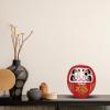 TOKYO ART Traditional Japanese Takasaki Daruma Doll 4.7inch Tall, Traditional Crafts, Handcrafted in Japan Good Luck Charms Gift Known for Bringing Good Fortune (Red) view 4