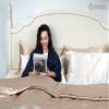 100% Mulberry Silk Pillowcase for Hair and Skin, 22 Momme Pure Natural Silk Pillow Case Both Sided with Zipper, Pillow Cover for Women Mom Men (Ivory White, Queen 20''30'', 2 Pack) view 3