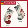 BTCOWZRV Christmas Stockings Marble Swirl Personalized Christmas Hanging Stockings 18 Inches Party Favors Stockings for Xmas Tree Holiday Fireplace Hanging Decoration view 2