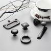 YEAHSO Black Cabinet Handles Kitchen Cupboard Door Pulls Drawer Knobs Fashion Furniture Handle Hardware 1Pcs (Color : 965) view 4