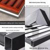 Air conditioner fence for outside units,air conditioner decorative cover,Anti-Theft Sturdy Aluminum AC Covers,Noise Reduction,fence to hide air conditioner,Applicable to air conditioner outdoor unit ( view 3