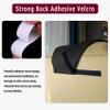 AmazeCov Soft Velvet Non Slip Recliner Headrest Protector, Headrest Cover for Recline Chair,Lazy Boy Headrest Cover, Head Protector for Sofa,Theater Seat, Home & Office Chair 17x27, Black view 4