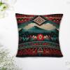 A Southwestern Inspired Pattern for Wallpaper Decorative Throw Pillow Covers 22x22in Farmhouse Square Accent Pillowcase Cushion Cover Case for Bedroom Sofa Couch Coffee Bar Club Pub Home Decor view 4