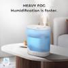 YOGIN Air Humidifier for Bedroom, 3L Top-Fill Cool Mist Humidifier & Essential Oil Diffuser, Ultra-Quiet <24dB, Smart Humidity Control, Up to 40H Runtime view 2