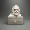 Womeet Marx Bust Marx Statue Sculpture Gypsum Figure, Modern Home Decoration and Collection Sketch Practice DIY Art view 1