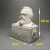 Womeet Marx Bust Marx Statue Sculpture Gypsum Figure, Modern Home Decoration and Collection Sketch Practice DIY Art view 2