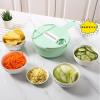 AMOKES Vegetable Cutter, Grater, Shredded Potato Shredder, Hand Shredder view 3