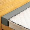 ThinMay Mattress Extender for Twin/Twin XL/Queen/King Bed, Bed Gap/Space/Crack Filler Between Headboard and Mattress or Wall, High-Density Foam with Removable Cover(Dark Gray-LxWxH-60 * 6 * 8in) view 1