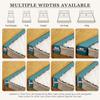 Bed Gap Filler/Mattress Space Filler, Mattress Extender for Twin/Full/Queen/King Bed, Close Gap(0-12") Between Mattress and Headboard or Wall, Stop Losing Your Pillows(Dark Blue-LxWxD-60*6*8in) view 2