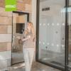 24 x Etched Glass Safety Awareness Stickers - 2 Inch Square Decals for Glass Panels, Doors, Balconies & Shower Doors view 2
