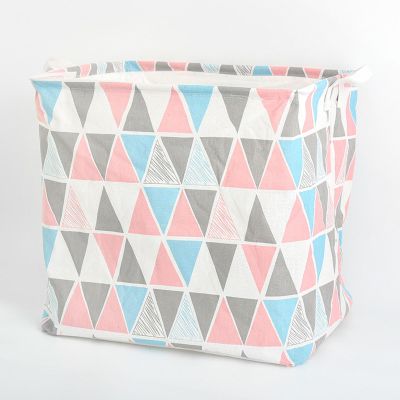 OushOp Vertical Folding Clothes Storage Basket Dirty Clothes Lou Storage Ditty Bag
