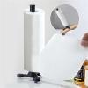 Paper Towel Holder 1Pc Kitchen Roll Holder Creative Portable Roll Paper Towel Rack Suction Cup Kitchen Cling Film Shelf Vertical Dining Table Tissue Holder Paper Towel Holder Countertop view 3