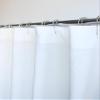 RHANFOLD 100% Linen Shower Curtain, Bathroom Curtain Panel, Bath Decor, Buttonhole Top Shower Curtains (Ivory, 72" W x 120" L) view 2