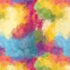 IHR Ideal Home Range Cocktail Napkins Disposable 3-Ply Paper Party Napkin Pack, 5" x 5", Rainbow Pattern, 20-Count view 1