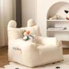 AHDFY Bean Bag Chairs, Ultra Soft Sofa Chair for Adults & Kids, Fluffy Lambswool Huge Bean Bag Chair with a Side Pocket, Lazy Sofa for Bedroom, Living Room and Offices,Off White view 1
