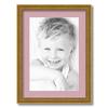 ArtToFrames 12x18 inch Antique Gold with Beaded Detailing Picture Frame with 2 Inch Single Seashell Mat, SingleMat-D5042-12x18-846 view 1