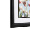 ArtToFrames 8.5x11 inch 1.375 Satin Black Step Lip Picture Frame with 2 Inch Single Desert Sand Mat, SingleMat-10035-8.5x11-784 view 4