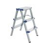 FLYIFE Step Stool Multi-Purpose Ladders, Aluminum Alloy Stable Folding Steps Indoor Thicken Attic Ladders Home 2-5 Step Ladder/59.5X38.5X74Cm view 1
