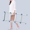 FLYIFE Step Stool Multi-Purpose Ladders, Aluminum Alloy Stable Folding Steps Indoor Thicken Attic Ladders Home 2-5 Step Ladder/59.5X38.5X74Cm view 3