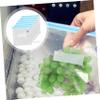 Kichvoe 1set Reusable Vacuum Food Storage Bags with Zipper Clips Thick and Sealing Bags for Fresh Food Preservation for Kitchen and Refrigerator Use view 4