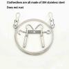 JUSHZ Retractable Washing Line Rope Clotheslines Clothesline Clothes Line for Outdoors Heavy Duty Strong Thick Steel Wire Rope Stainless Steel Outdoor Waterproof Rustproof Balcony (8m,Silver) view 2
