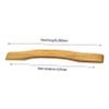 wood handle,wardrobe handles,Door Handles Pulls Knobs 2 PCS Drawer Knobs Solid Cabinets Furniture Dresser for Kitchen Cabinet Handles,with Screws (Hole Distance 160mm) ( Size : Hole distance 224mm ) view 2