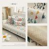 Bohemian Style Couch Covers Chenille Fabric Sofa Slipcovers Four Seasons Universal Sectional Sofa Case Anti-scratch Wear-resistant Sofa Towel Blanket Furniture Protectors ( Color : White , Size : 70*2 view 2