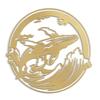 SIGNLEADER Metal Wall Art Decor Whale on Waves Minimalist Modern Abstract Wall Sculpture Hangings Home Decoration for Living Room, Bedroom, Bathroom, Kitchen, Outdoor - 18" Gold view 2