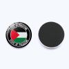 12 Pcs Palestine Flag Refrigerator Magnet Sticker Crystal Glass Magnetic Sticker Flexible Magnet Sticker for Truck Car Fridge Locker whiteboard view 3