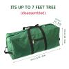 TSYFM Christmas Tree Storage Bag, 60 x 20 x 25inch Large Tree Bag Fits Up to7ft Artificial Disassembled Trees, Oxford Xmas Holiday Tree Bag with Durable Reinforced Handles and Dual Zipper(#2) view 2