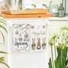 Artoid Mode Bunny Rabbits Eggs Happy Easter Kitchen Towels Dish Towels, 18x26 Inch Seasonal Hello Spring Decoration Hand Towels Set of 4 view 4