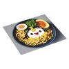 Egg Cup Noodle Ramen Print Dish Drying Mat For Kitchen Counter, Slip Resistant Quick Dry Pad For Dishes, Kitchen Accessories view 2