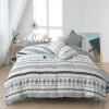 BUniq Duvet Cover Set King/Twin/Full/Queen Size, 3 Pieces (1 Duvet Cover + 2 Pillow Cases), Ultra Soft Washed Microfiber, Textured Duvet Cover with Zipper Closure, Four Corner Ties (Full,006) view 1