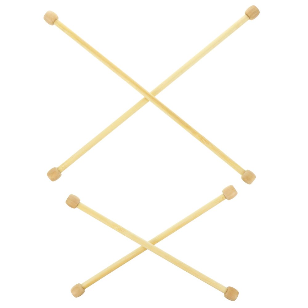 Yardenfun 4pcs Bamboo Tapestry Hanging Rods Horizontal Flag Poles for Crafting for Banners and Garden Flags Easy to Use for Beginners and Enthusiasts