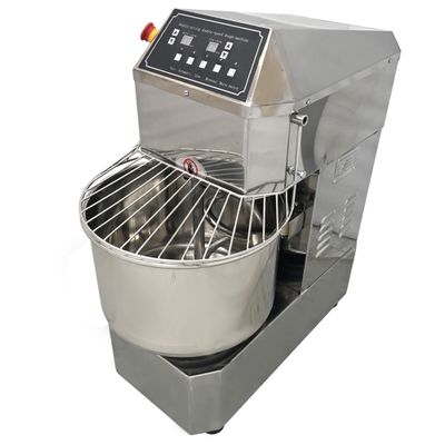 HQHAOTWU Dough Mixer Electric Food Mixer Dough Maker Machine Dough Blender Machine Stainless Steel Dough Mixing Machine Dough Kneading Machine Double Action Double Speed Time Controllable 110V 20L