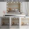 Bathroom Mirror with Lights for Wall Mounted 40x30.5 Inch Espelho De Casa De Banho Iluminado LED Rectangle Restroom Decoration Makeup Mirrors with a USB Port (40x30.5) view 4