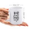 My Degree In Psychology Makes Me Highly Qualified Coffee Lovers Cup, Great Novelty Gift, 11 Oz Tea Cup For Men & Women view 2