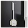 Toilet Brush Toilet Cleaner Brush with Silicone Bristles Toilet Brush Wall Mount Floor Stand and Stand Set Toilet Bowl Brush Save Space view 1