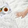 Deerhoo Large Shag Area Rugs 6 x 9, Plush Fuzzy Rugs for Living Room, Ultra Soft Fluffy Furry Rug for Bedroom, Indoor Carpet Nursery Rugs for Kids Room Home Decor, White view 3