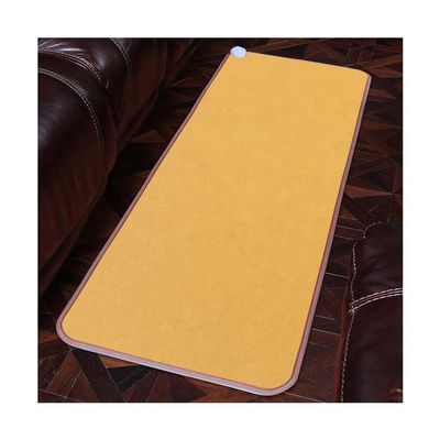 Heated Carpet Carbon Crystal Electric Heating Carpet with Timer and Thermostat Heated Floor Rug Portable Heated Floor Mat