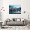 YONICA Winter Enchantment Canvas Wall Art for Home Decor - Beautiful Snowy Forest Pictures Print On Canvas HD Giclee Artwork Ready to Hang for Living Room Office 18"x12"(45x30cm) view 2