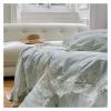 ADovz Chic Flower lace Edge Ladies Bedding Set 1000TC Egyptian Cotton Girls Duvet Cover Sheet Pillowcase,Bed Sheets view 4