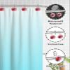 Happy Valentine's Day 12PCS Shower Curtain Hooks Rings, Love More Red Love Tree Pink Decorative Shower Curtain Hooks for Bathroom Stainless Steel Rustproof Shower Curtain Rings view 4
