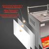 Gas Fryer, 11L Deep Fryer Gas Chip Fryer Food Grade Stainless Steel Electronic Pulse Ignition Non-Slip Energy Saving Easy Cleaning view 2